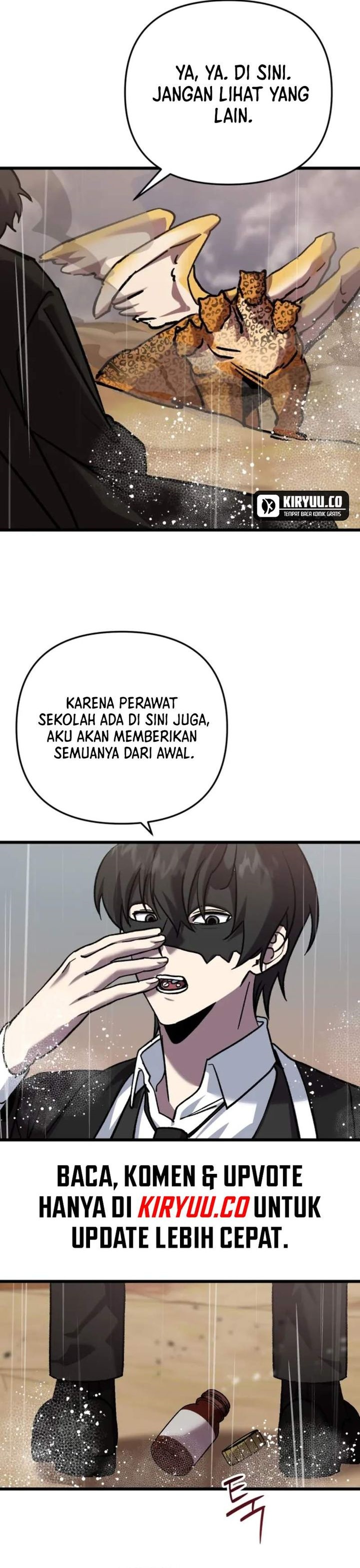 My School Life Pretending to Be a Worthless Person Chapter 110 Bahasa Indonesia