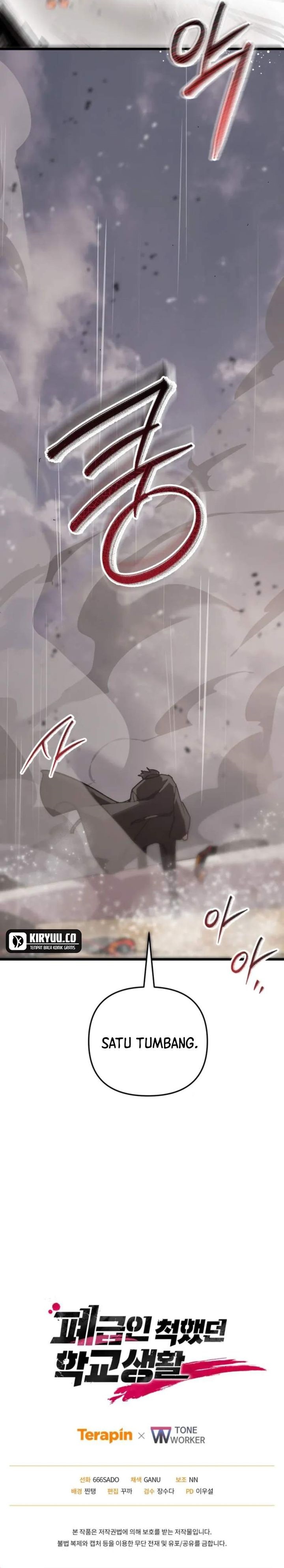 My School Life Pretending to Be a Worthless Person Chapter 110 Bahasa Indonesia