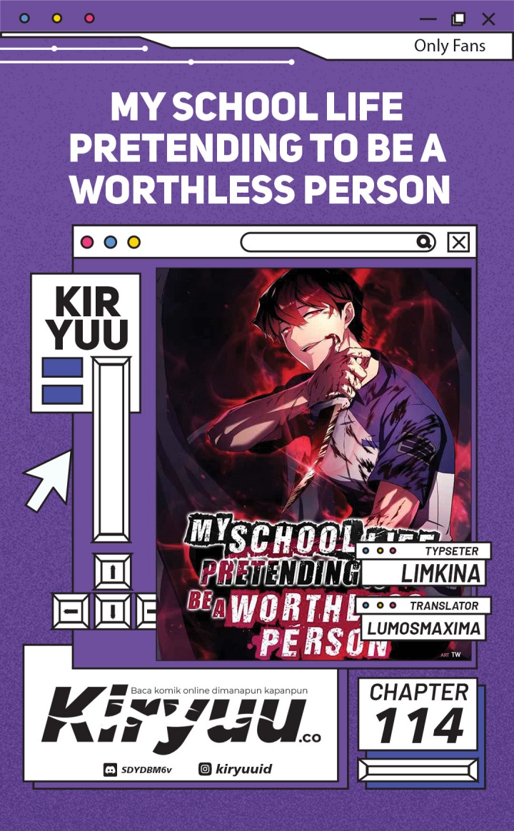 My School Life Pretending to Be a Worthless Person chapter 114