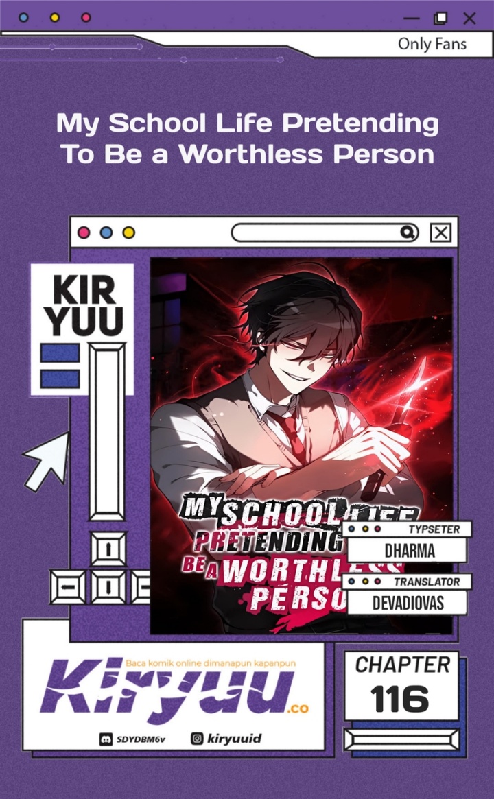 My School Life Pretending to Be a Worthless Person chapter 116