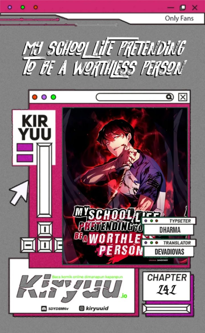 My School Life Pretending to Be a Worthless Person Chapter 141 Bahasa Indonesia