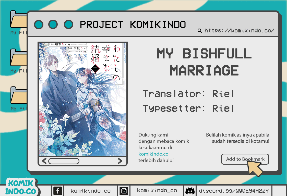 My Blissful Marriage (Watashi no Shiawase na Kekkon) Chapter 09 Bahasa Indonesia