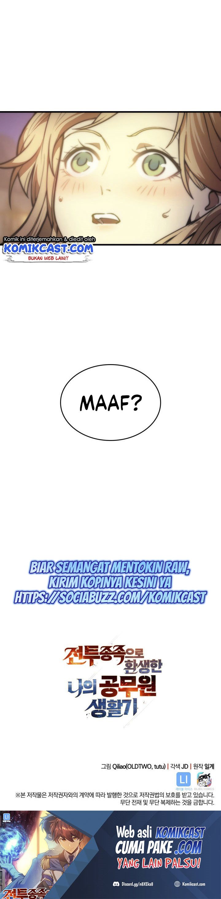 My Civil Servant Life Reborn in the Strange World Chapter 11 Bahasa Indonesia