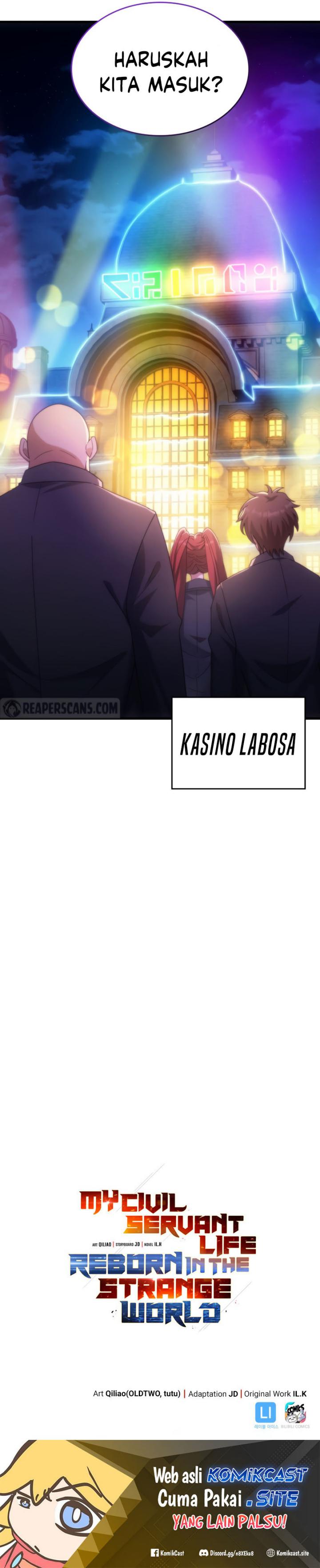 My Civil Servant Life Reborn in the Strange World Chapter 56 Bahasa Indonesia