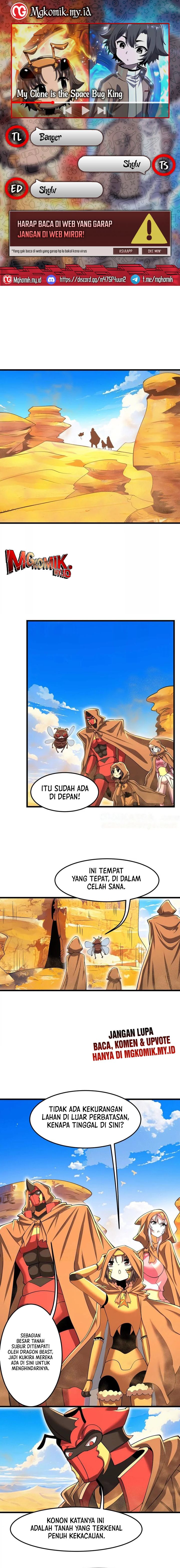 My Clone is the Space Bug King Chapter 32 Bahasa Indonesia