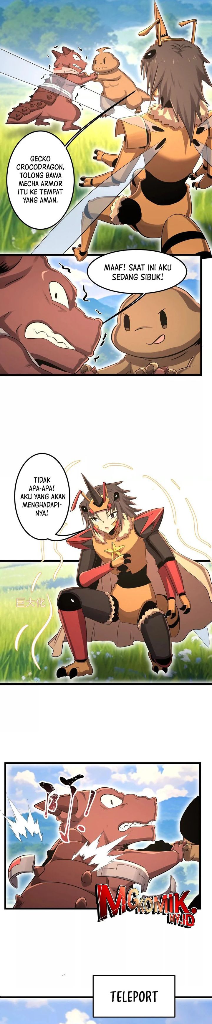 My Clone is the Space Bug King chapter 49