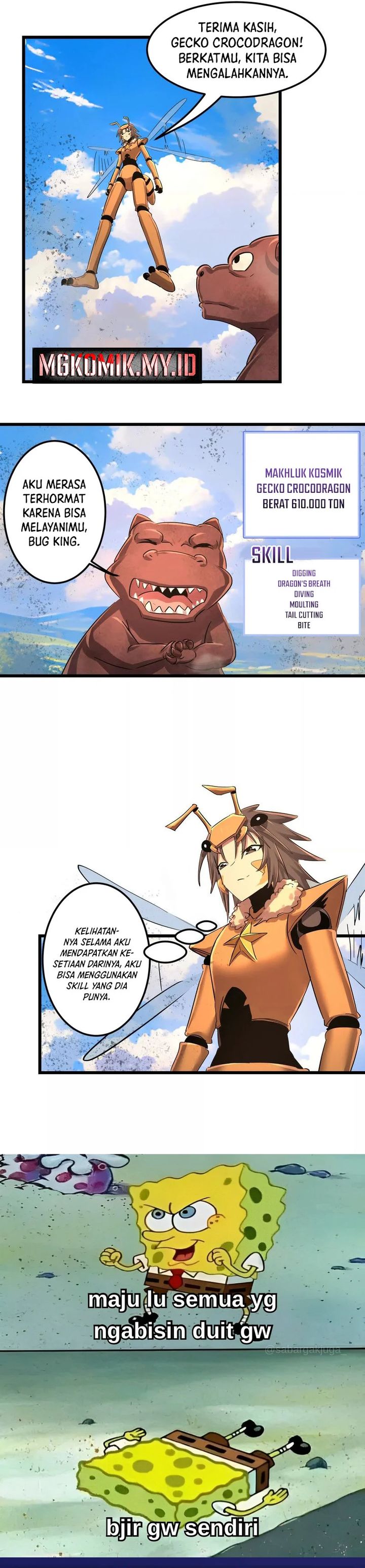 My Clone is the Space Bug King chapter 49