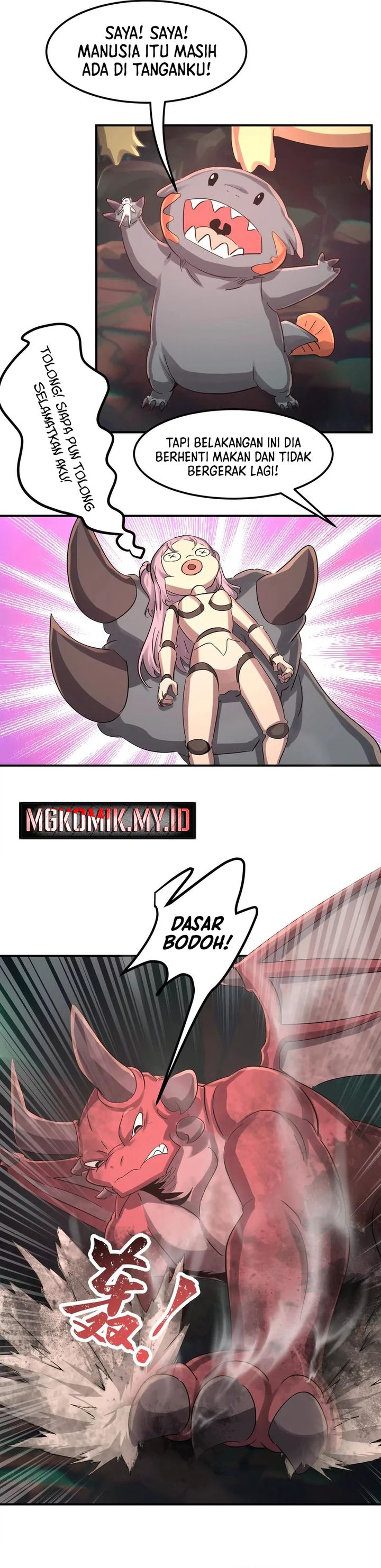 My Clone is the Space Bug King Chapter 55 Bahasa Indonesia