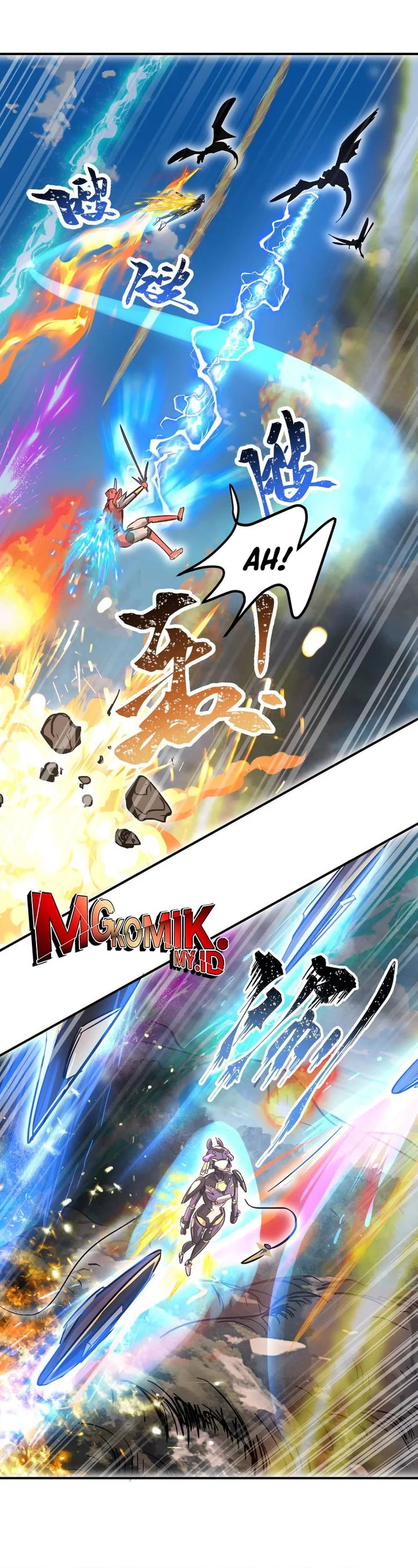 My Clone is the Space Bug King Chapter 55 Bahasa Indonesia