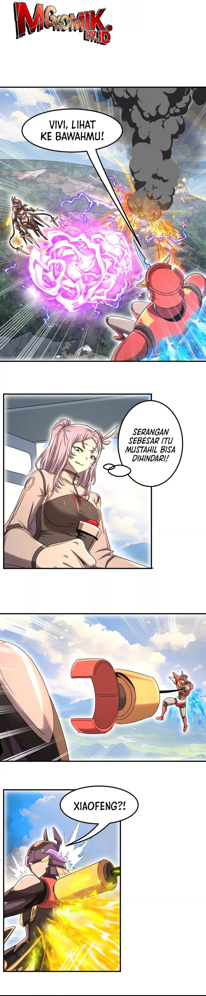 My Clone is the Space Bug King Chapter 55 Bahasa Indonesia
