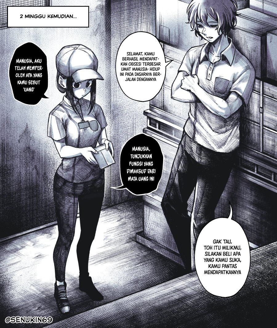 My Co-worker Is an Eldritch X! Chapter 02 Bahasa Indonesia