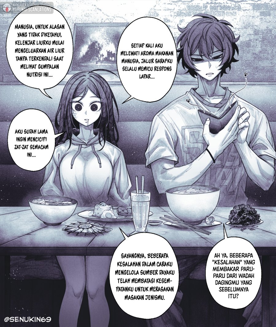 My Co-worker Is an Eldritch X! Chapter 07.1 Bahasa Indonesia