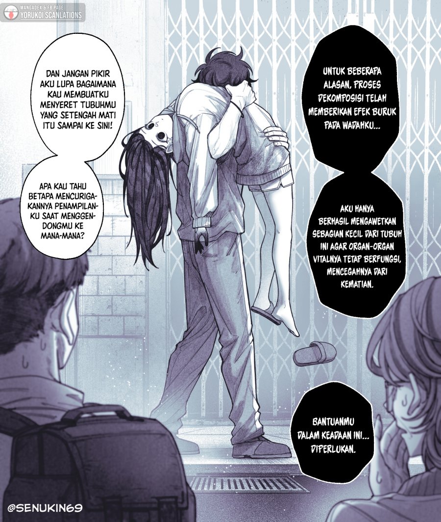 My Co-worker Is an Eldritch X! Chapter 07.1 Bahasa Indonesia