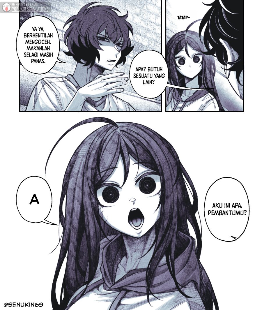 My Co-worker Is an Eldritch X! Chapter 07.1 Bahasa Indonesia