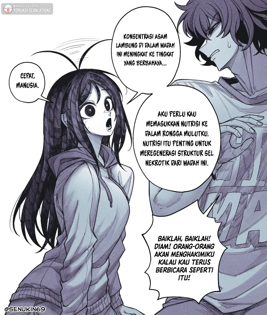 My Co-worker Is an Eldritch X! Chapter 07.2 Bahasa Indonesia