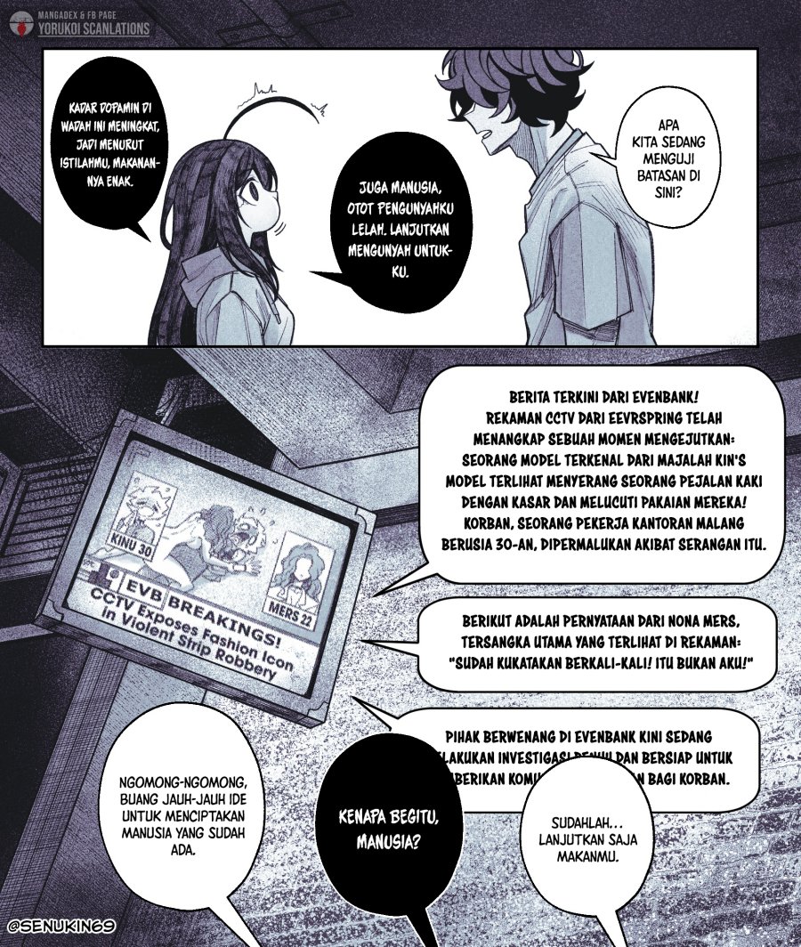 My Co-worker Is an Eldritch X! Chapter 07.2 Bahasa Indonesia