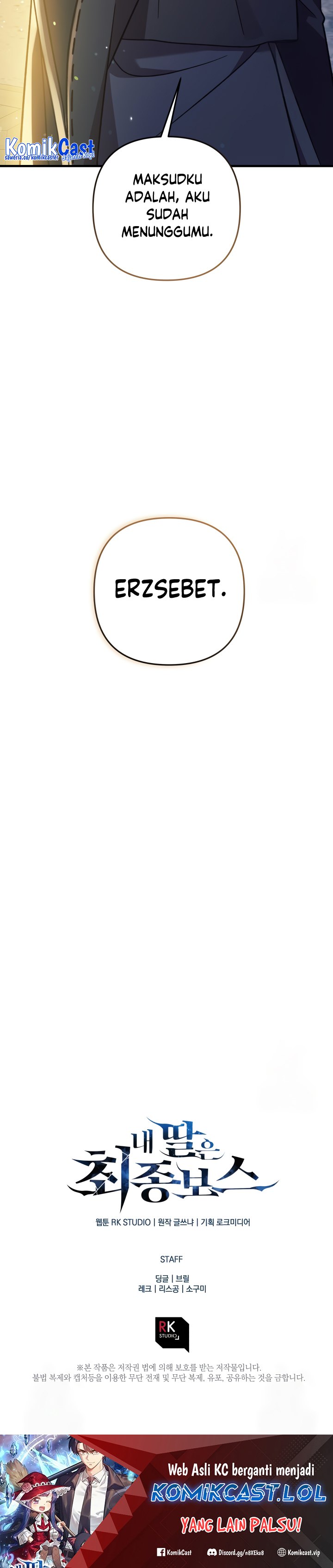 My Daughter is the Final Boss Chapter 109 Bahasa Indonesia