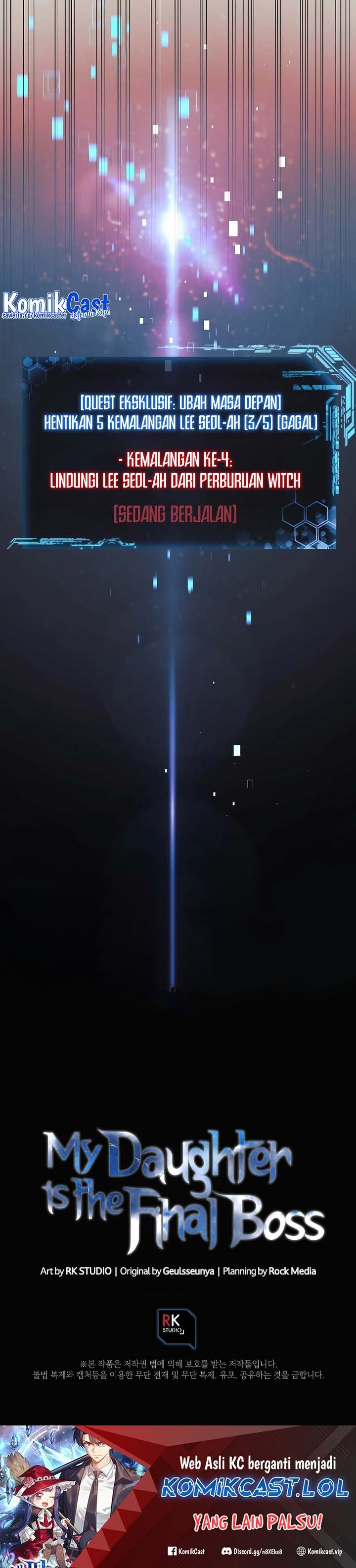 My Daughter is the Final Boss Chapter 122 Bahasa Indonesia