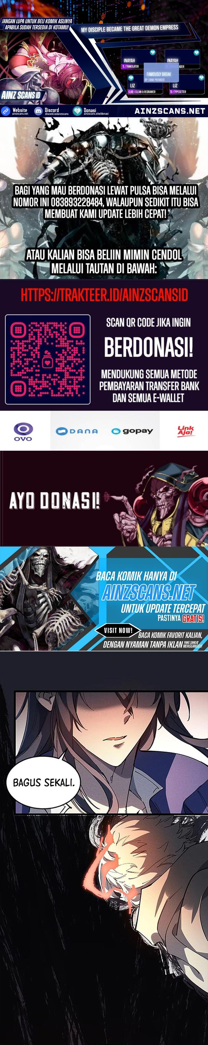 My Disciple Became The Great Demon Empress?! Chapter 37 Bahasa Indonesia