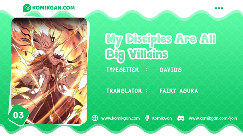 My Disciples Are All Big Villains chapter 3