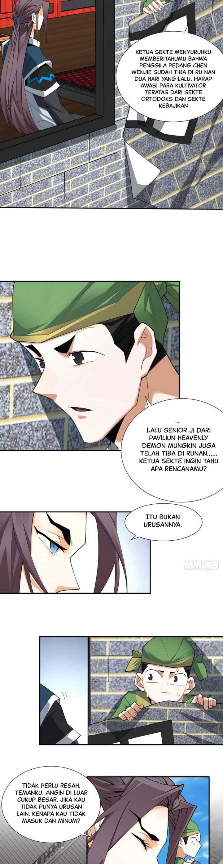My Disciples Are All Big Villains Chapter 55 Bahasa Indonesia