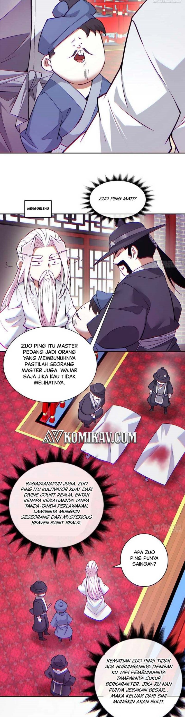 My Disciples Are All Big Villains Chapter 55 Bahasa Indonesia