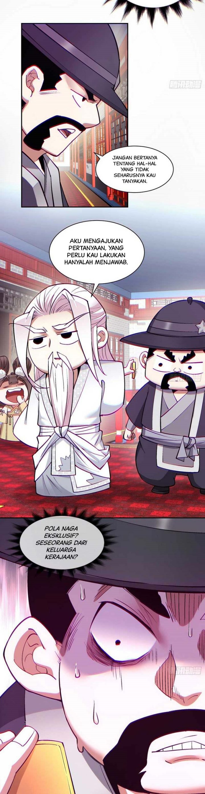 My Disciples Are All Big Villains Chapter 55 Bahasa Indonesia