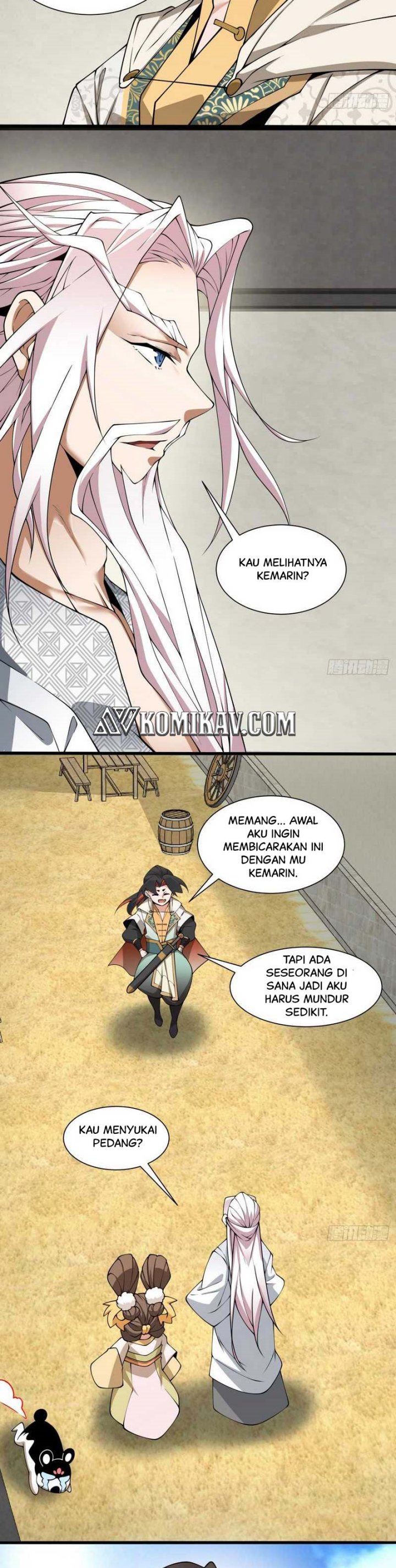 My Disciples Are All Big Villains Chapter 55 Bahasa Indonesia