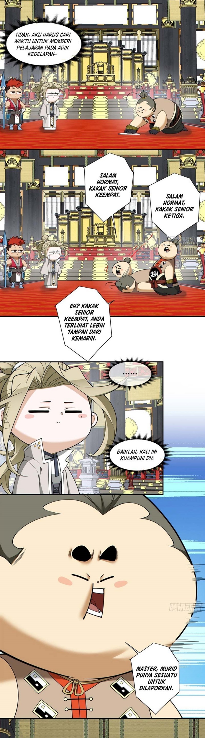 My Disciples Are All Big Villains chapter 373