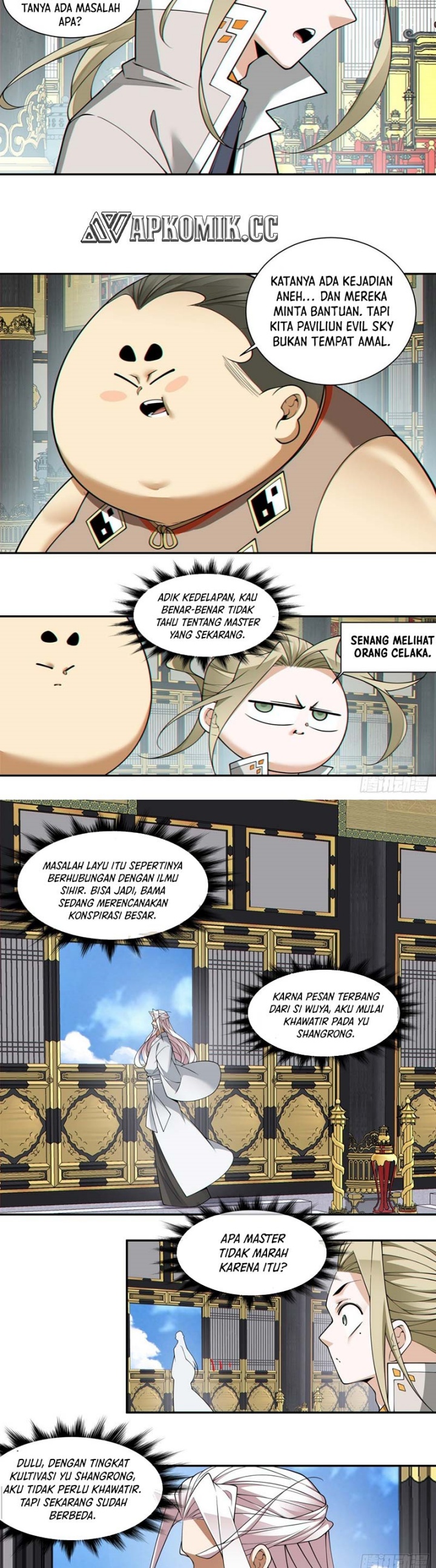 My Disciples Are All Big Villains chapter 373