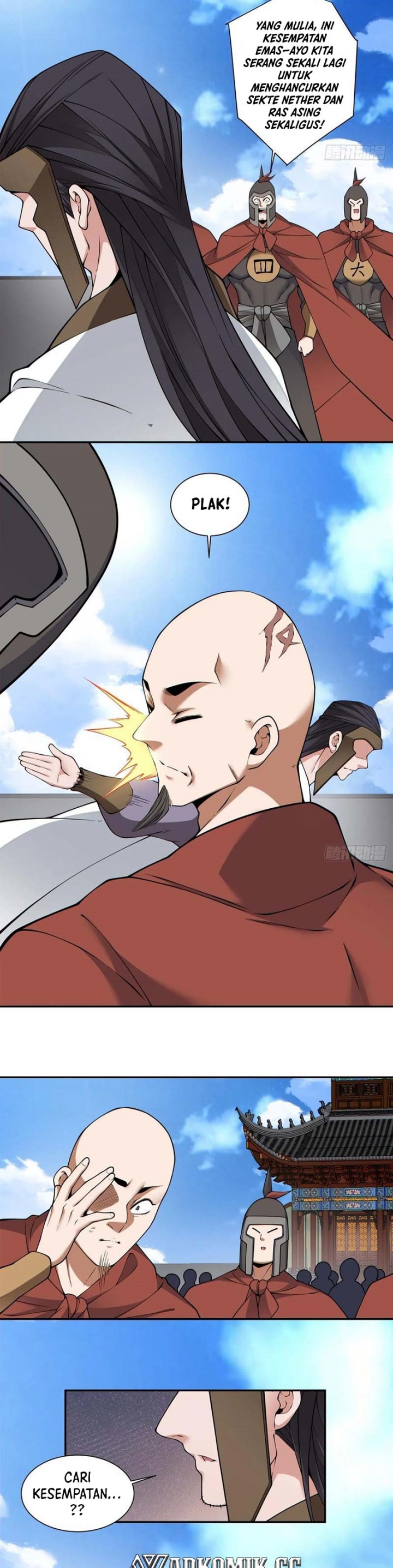 My Disciples Are All Big Villains Chapter 393 Bahasa Indonesia