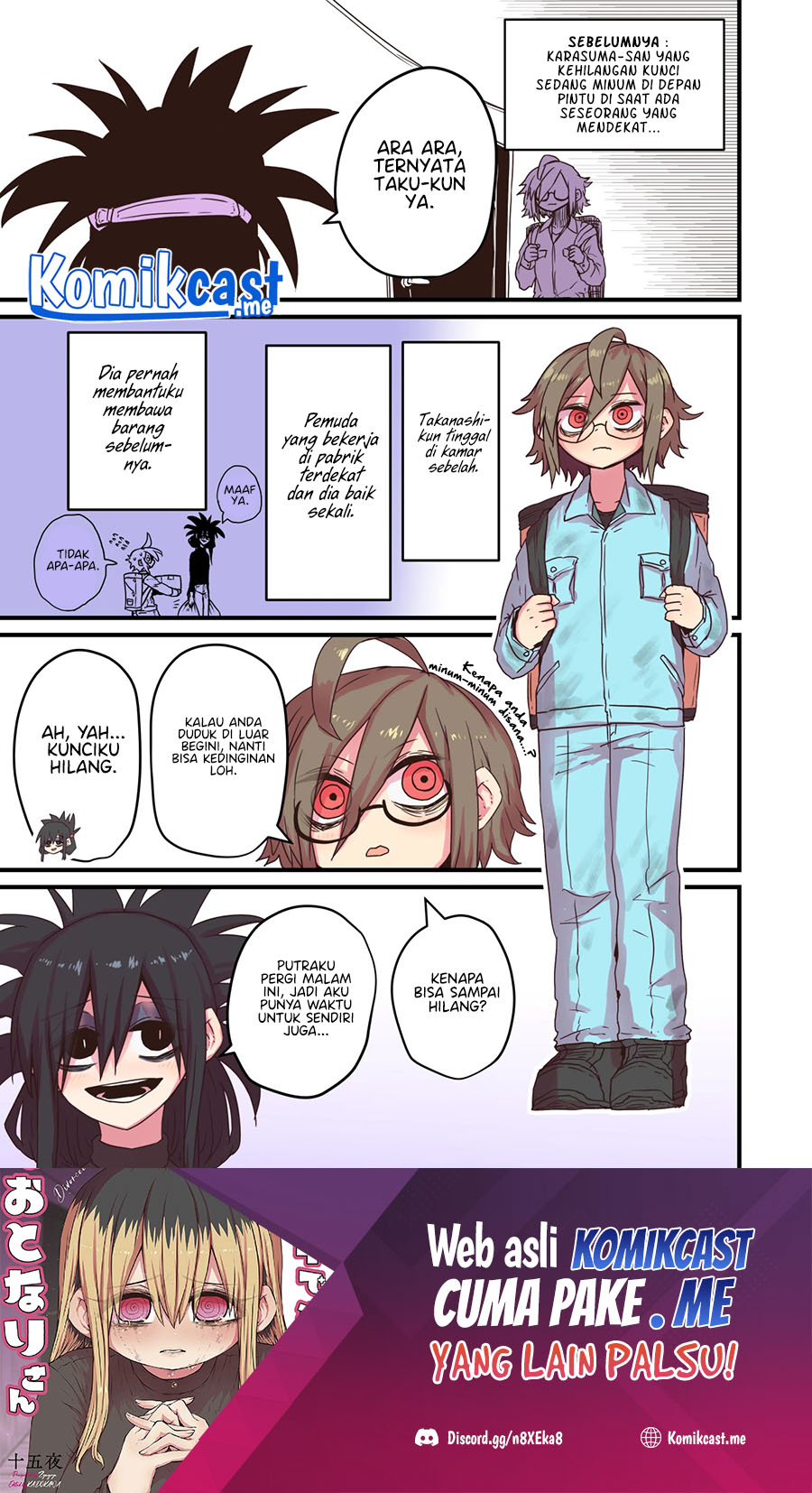 My Divorced Crybaby Neighbour Chapter 43 Bahasa Indonesia