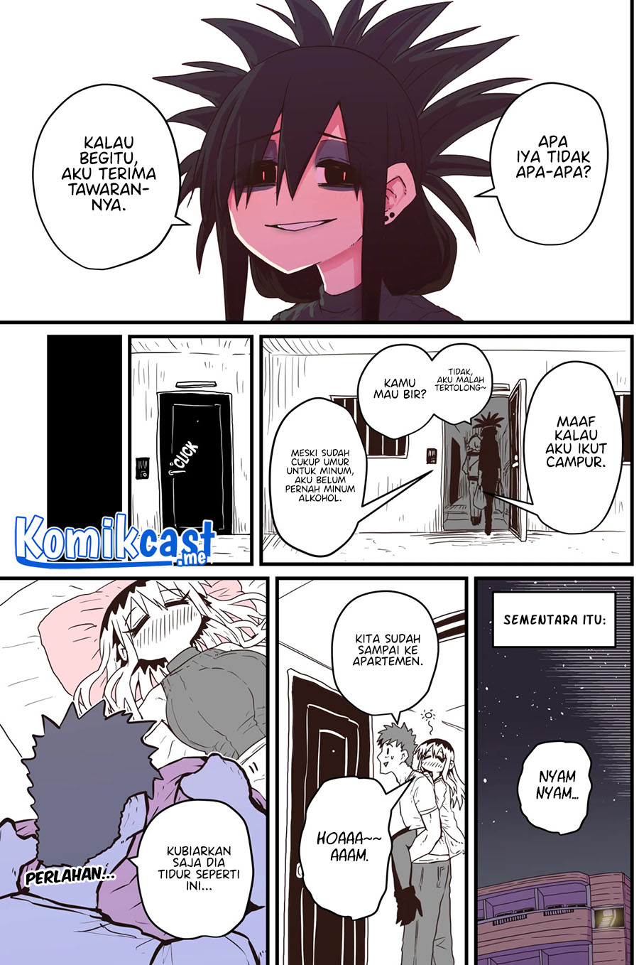 My Divorced Crybaby Neighbour Chapter 43 Bahasa Indonesia