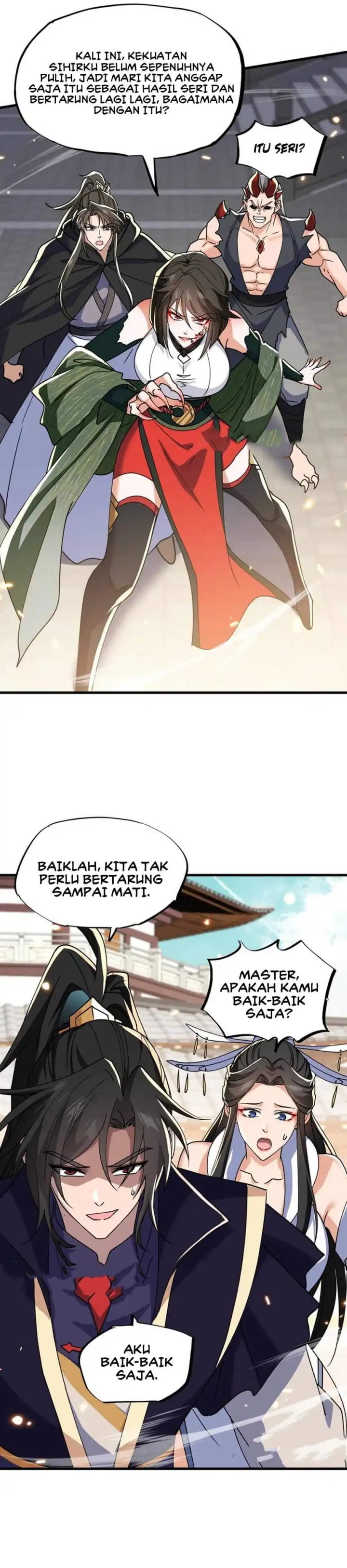 My Empress Disciple Is About to Turn Dark Chapter 46 Bahasa Indonesia