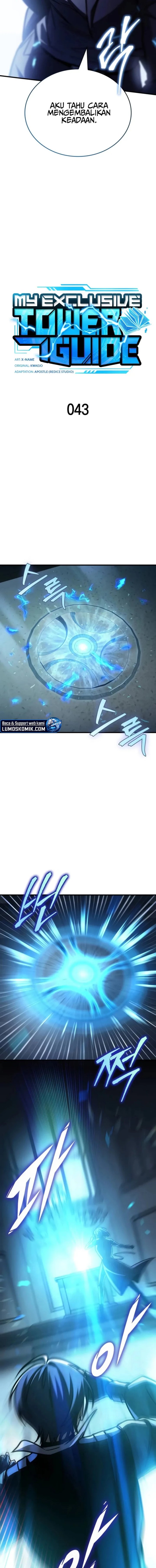 My Exclusive Tower Guide Chapter 43 Bahasa Indonesia
