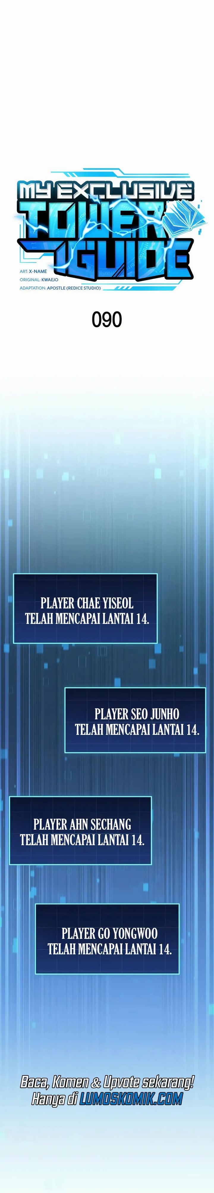 My Exclusive Tower Guide Chapter 90 Bahasa Indonesia