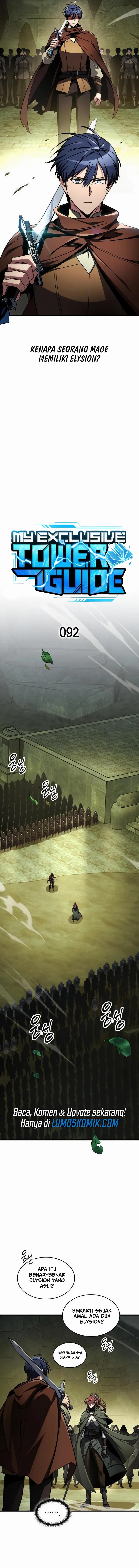 My Exclusive Tower Guide Chapter 92 Bahasa Indonesia