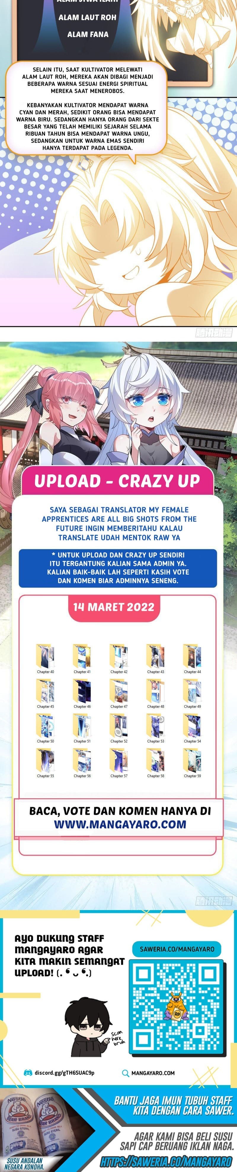 My Female Apprentices Are All Big Shots From the Future chapter 59