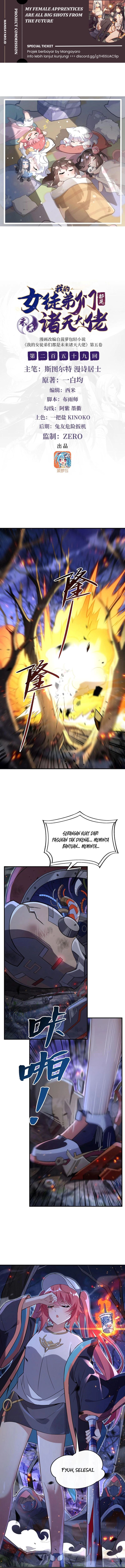 My Female Apprentices Are All Big Shots From the Future Chapter 259 Bahasa Indonesia
