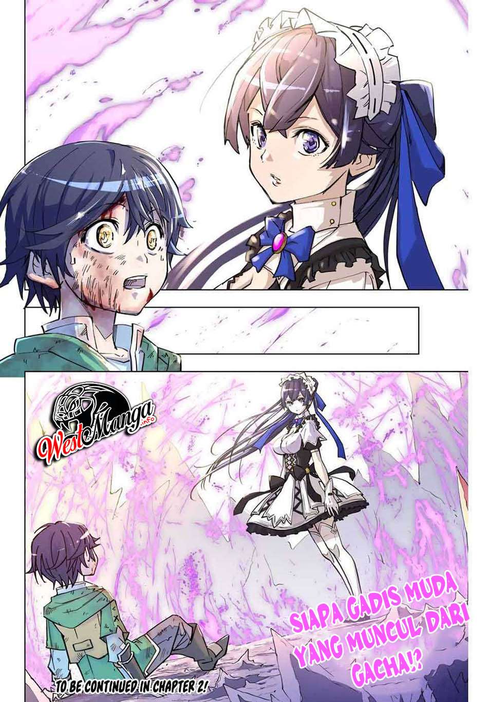 My Gift LVL 9999 Unlimited Gacha Chapter 01 Bahasa Indonesia