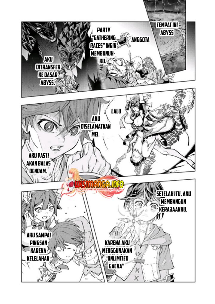 My Gift LVL 9999 Unlimited Gacha Chapter 73 Bahasa Indonesia