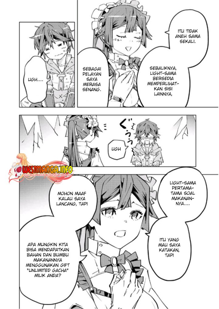 My Gift LVL 9999 Unlimited Gacha Chapter 73 Bahasa Indonesia