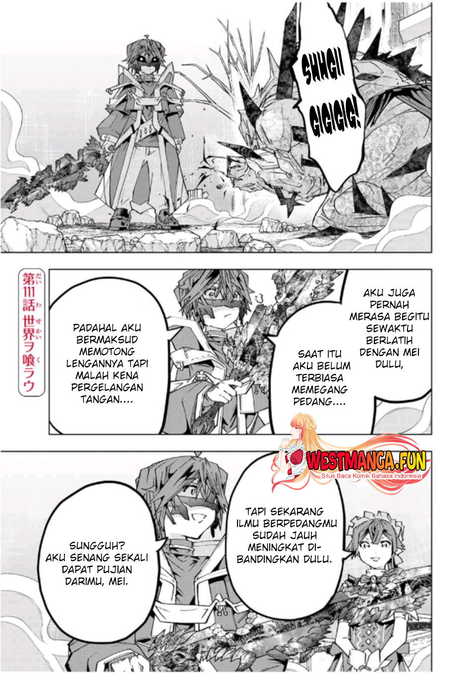 My Gift LVL 9999 Unlimited Gacha Chapter 111 Bahasa Indonesia