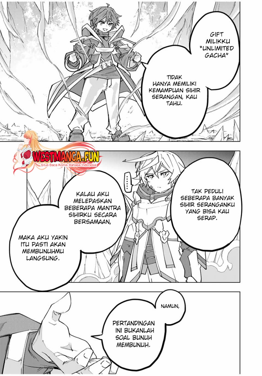 My Gift LVL 9999 Unlimited Gacha Chapter 130 Bahasa Indonesia