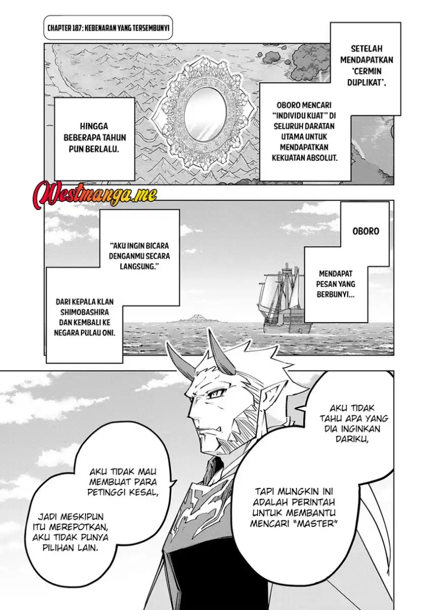 My Gift LVL 9999 Unlimited Gacha Chapter 187 Bahasa Indonesia