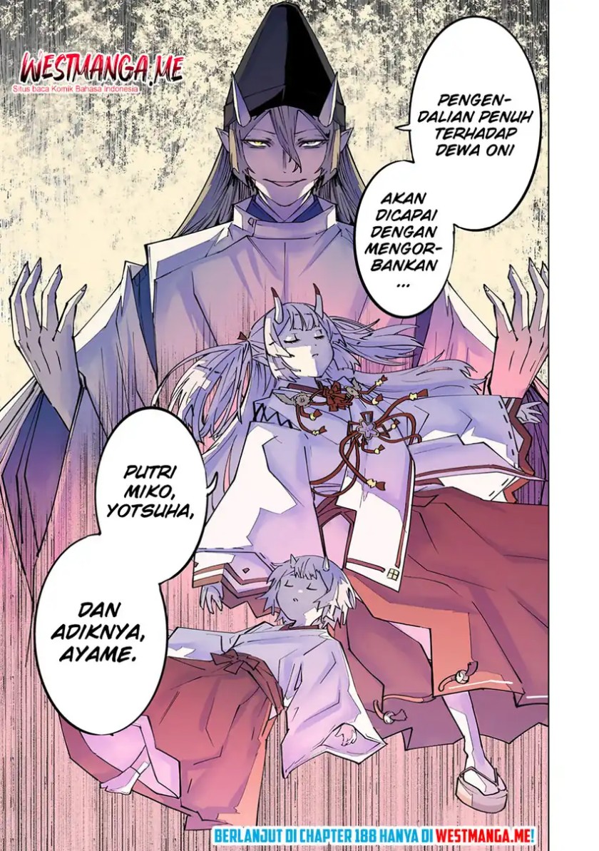 My Gift LVL 9999 Unlimited Gacha Chapter 187 Bahasa Indonesia