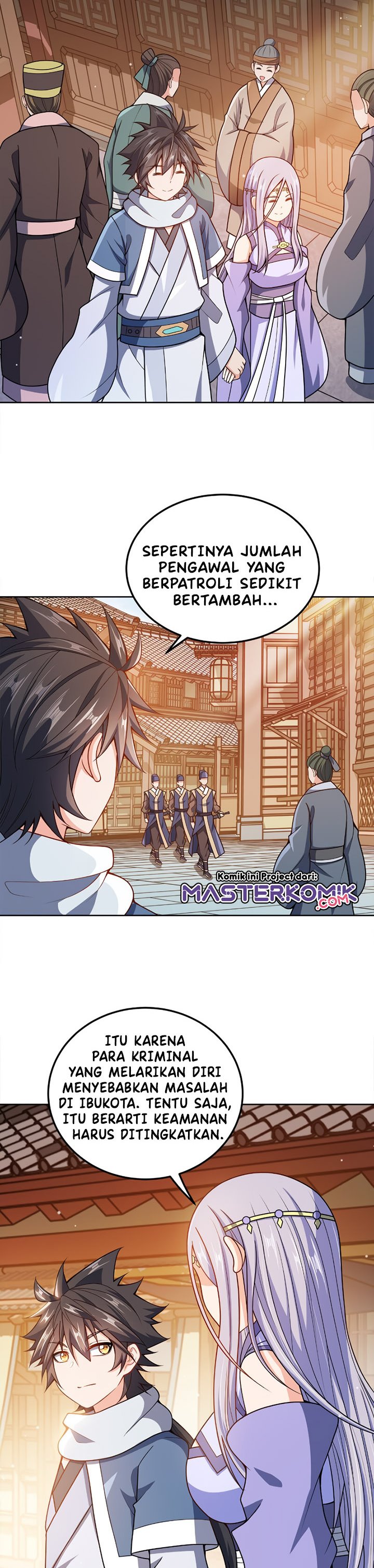 My Lady Is Actually the Empress? Chapter 46 Bahasa Indonesia