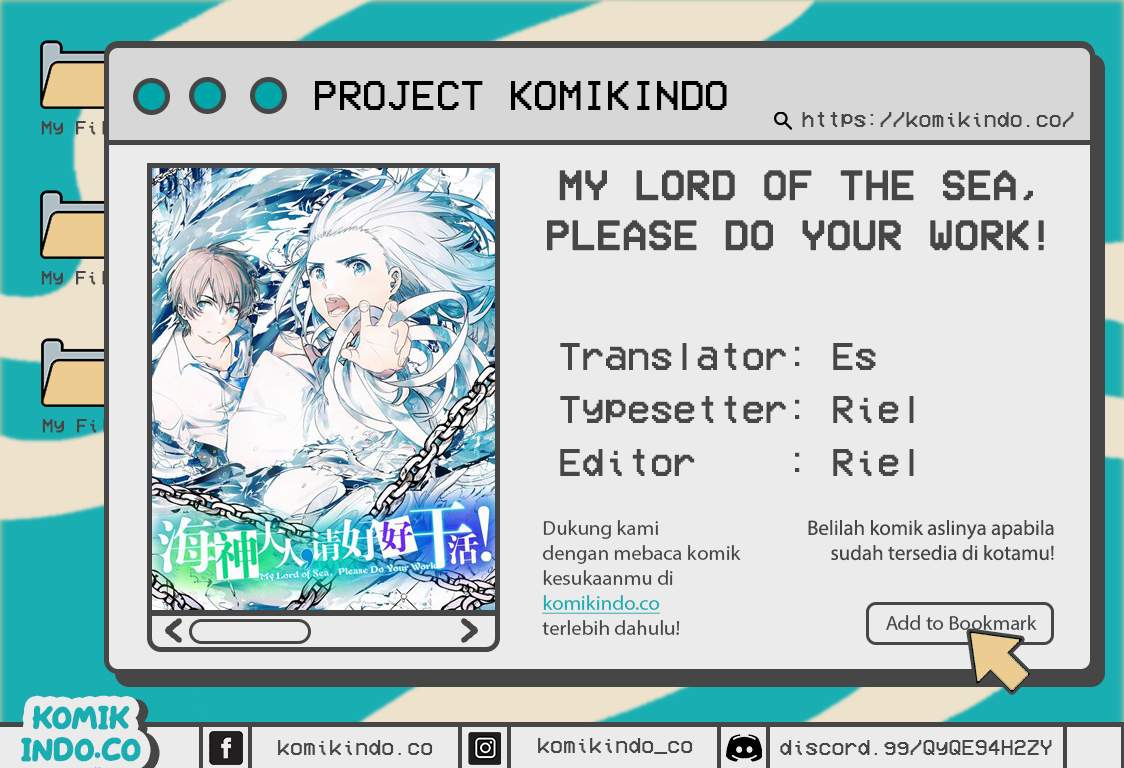 My Lord of the Sea, Please Do Your Work! Chapter 04 Bahasa Indonesia