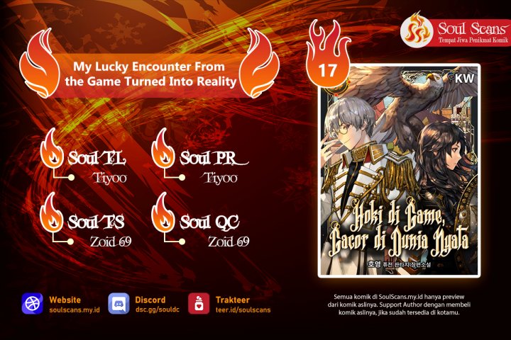 My Lucky Encounter From the Game Turned Into Reality chapter 17