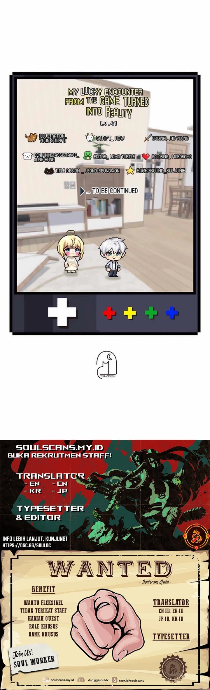 My Lucky Encounter From the Game Turned Into Reality Chapter 41 Bahasa Indonesia